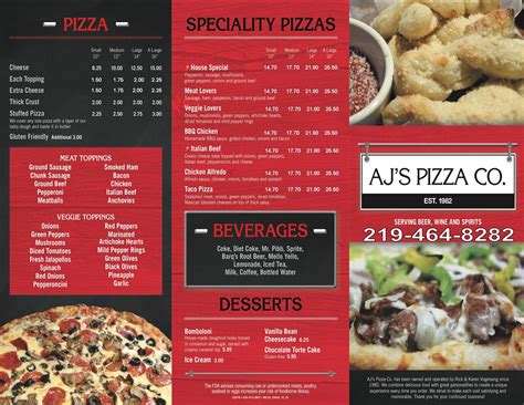 aj's pizza attleboro|ajs attleboro menu.